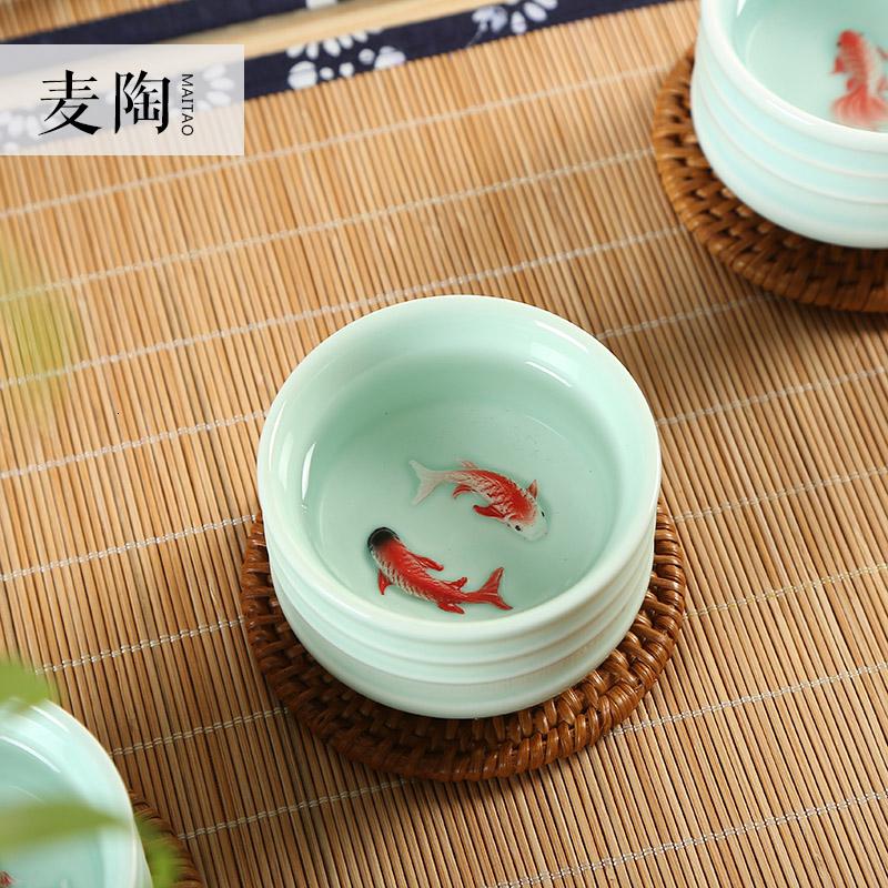 美帮汇青瓷茶壶单壶 陶瓷泡茶壶煮茶壶 过滤 功夫茶具茶道零配件高清大图