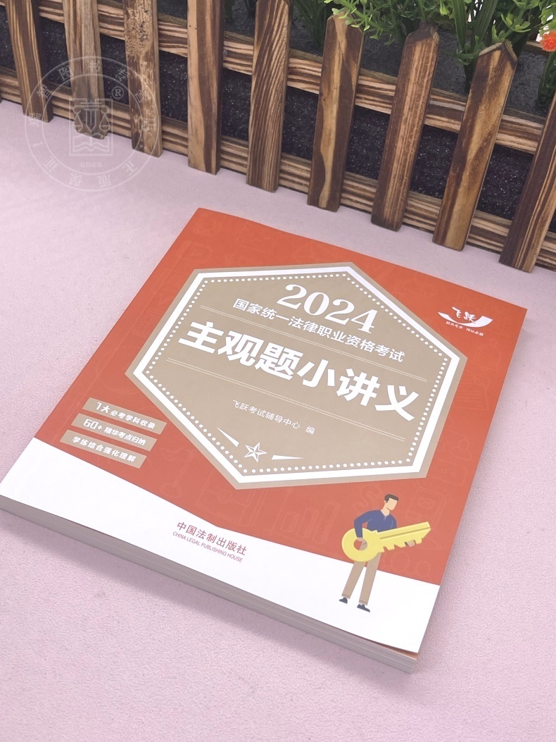 [正版]飞跃法考2024主观题小讲义 飞跃考试辅导中心 2024飞跃版主观题 2024国家法律职业资格考试 中国法制出高清大图