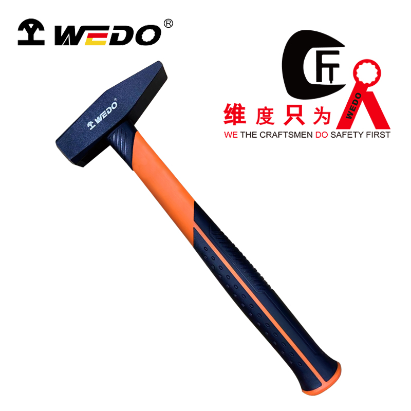 维度WEDO钳工锤超大号扁口锤扁嘴锤鸭嘴锤（包塑柄工业级） 1000g WEDO297315 /把
