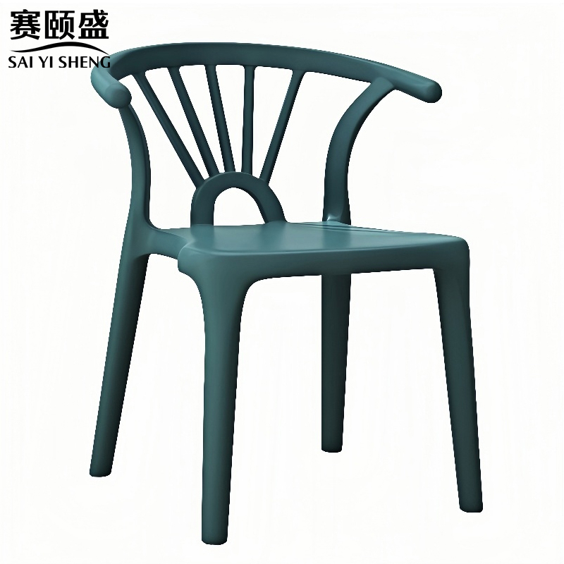 赛颐盛塑料餐椅高清大图