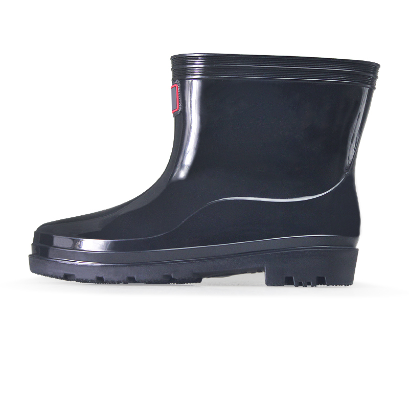 DOUBLESTAR双星DSA210 双星半筒男雨鞋塑胶男款单中筒防滑耐磨春秋雨靴防水