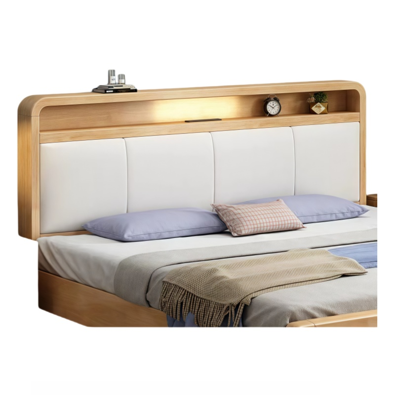 演发 框架床+柜+垫 1.35米 套高清大图