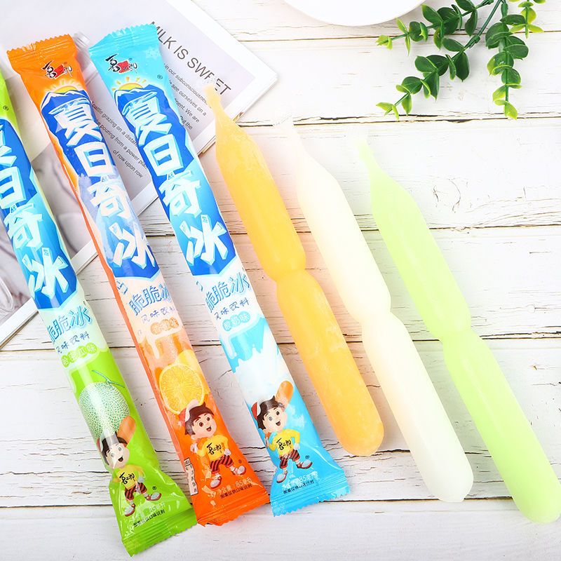 喜之郎夏日奇冰脆脆冰85ml/支可吸果冻棒棒冰碎碎冰童年风味果汁 [20