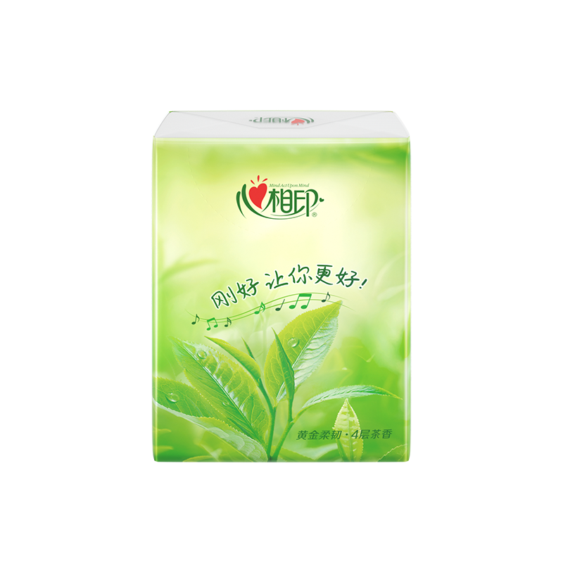 心相印 C1710(3条装)茶语经典系列12包装四层手帕纸高清大图