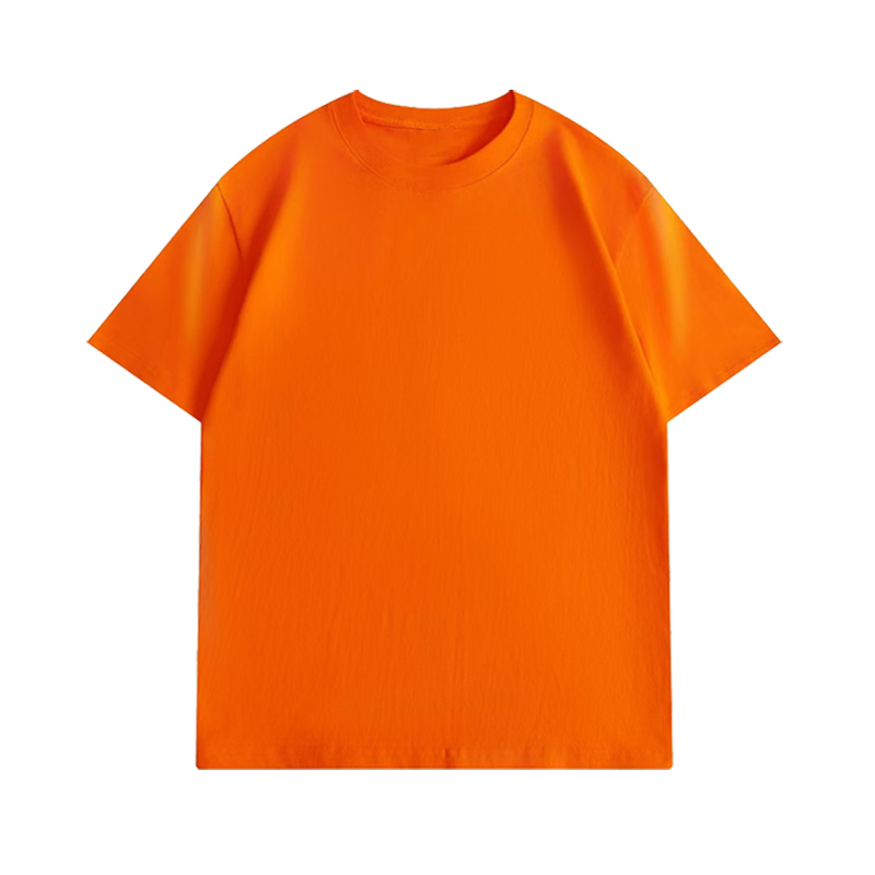 邦能之星圆领体恤衫圆领工作服餐饮短袖团体活动班服可印LOGO广告衫N56282高清大图