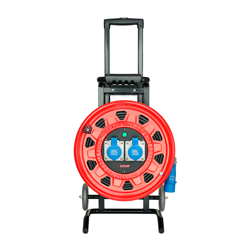 野狼YELANG 220V~250V32A工业插座IP44卷线盘3*6*30m/ YL39071230 只