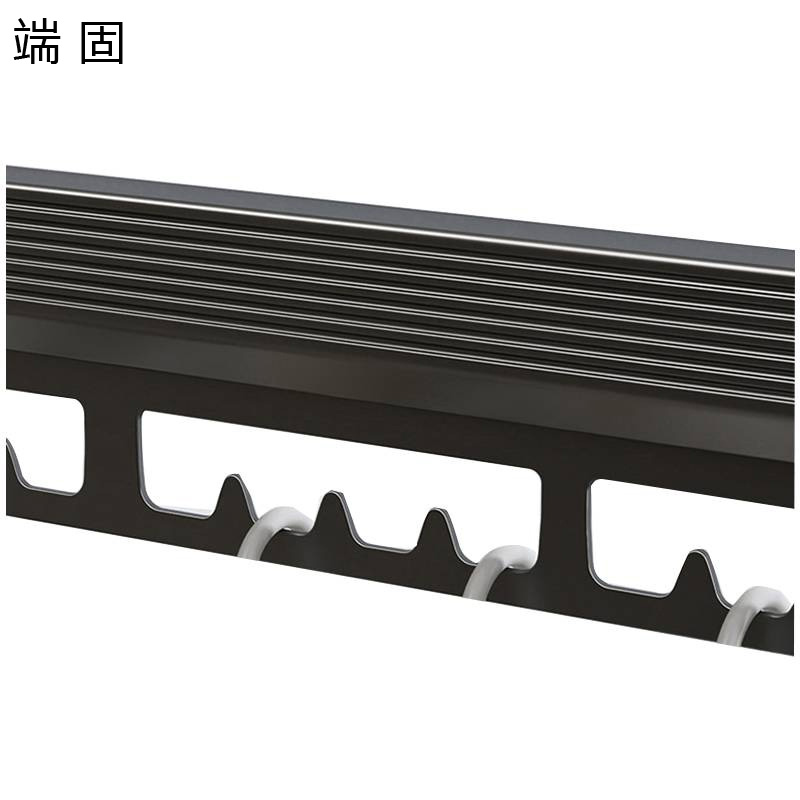 端固 单折叠带伸缩杆可挂8件 56cm 个高清大图