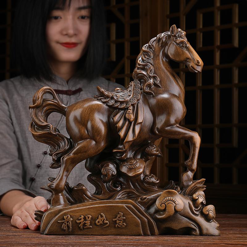 美帮汇马摆件马到成功生肖马摆设家居客厅电视柜酒柜装饰工艺品高清大图