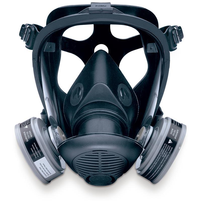 霍尼韦尔(Honeywell) 772000 OPTI-FIT 系列双滤盒硅胶全面罩 ( 大号) 1 只/盒 1个