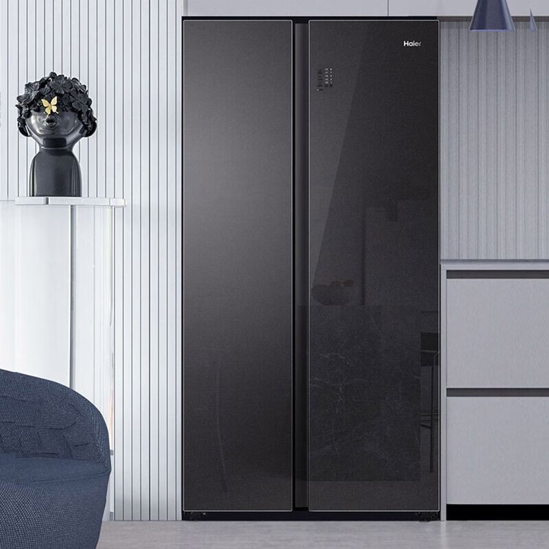 海尔(Haier)539升对开门嵌入冰箱 彩晶一级变频 阻氧干湿分储 DEO净味家用 BCD-539WGHSSE5SL