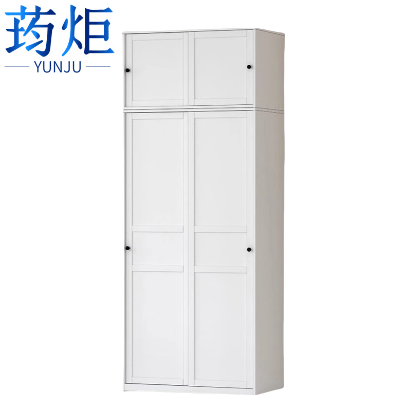 钢制白色衣柜高清大图