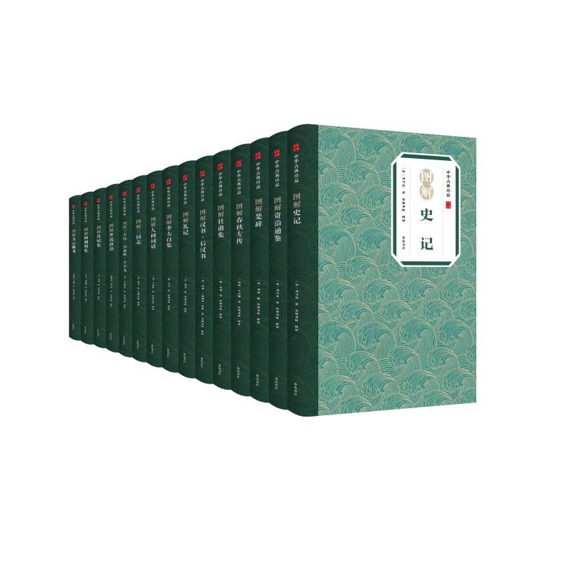 [正版]图解三国志 [晋]陈寿 著 崇贤书院 译 中国古典小说、诗词 文学 黄山书社 图书高清大图