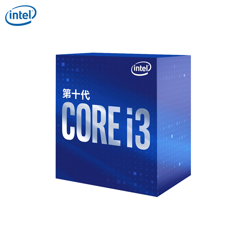 英特尔(Intel)i3-10100 酷睿四核 盒装CPU 处理器