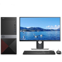 戴尔（DELL）成就V3671-13N8R 19.5英寸酷睿九代四核I3办公商务台式机主机商用电脑整机 Intel i3-9100 4GB 1TB 无线WIFI 蓝牙 四年上门保修