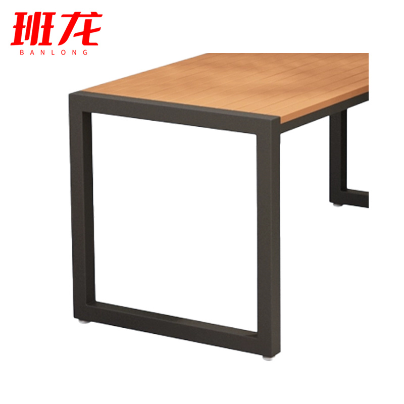班龙户外长桌140*70*75cm张高清大图