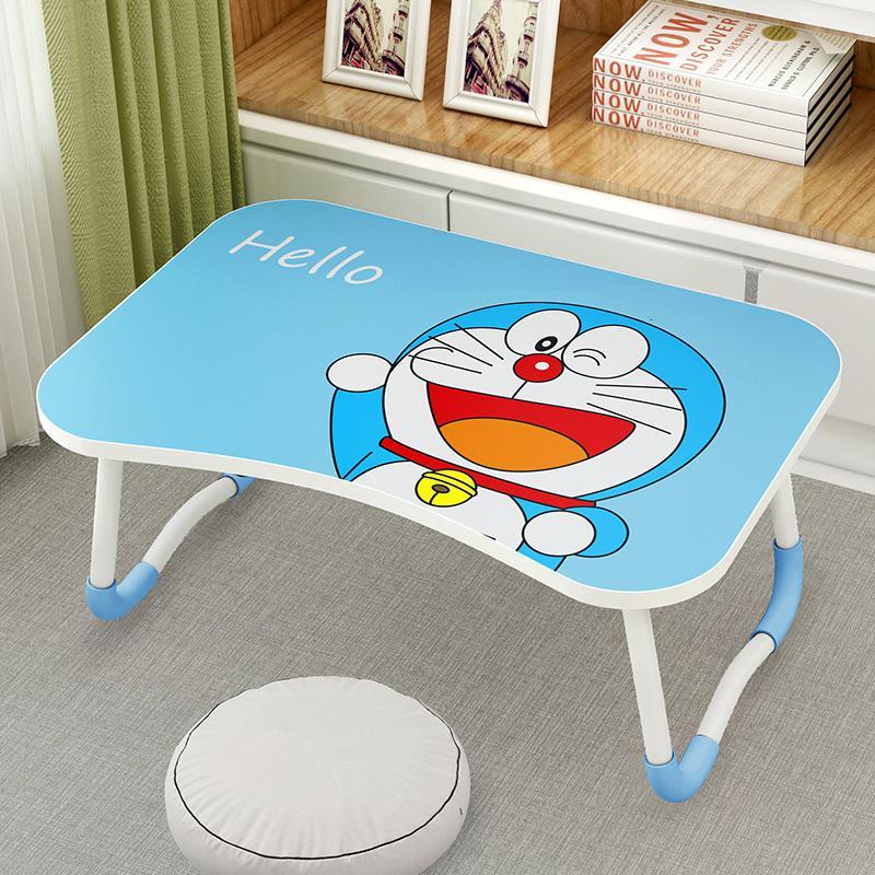床上小桌子宿舍学生书桌卧室寝室可折叠电脑懒人桌可爱卡通少女心