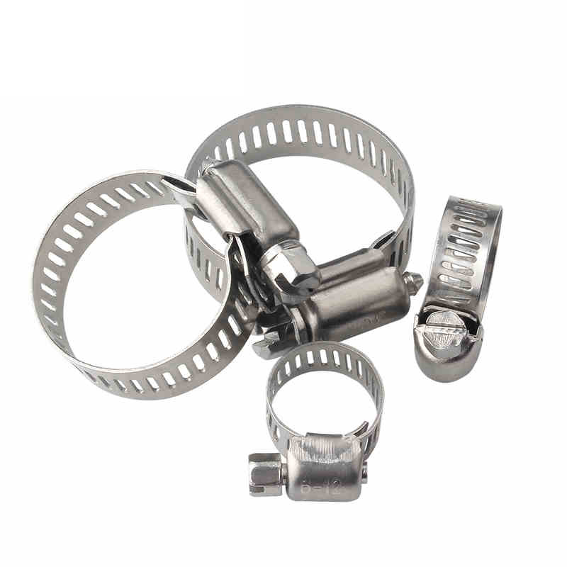 304不锈钢喉箍 通风管道卡箍软管箍煤气管箍 33mm-57mm(10只装/件)1件高清大图