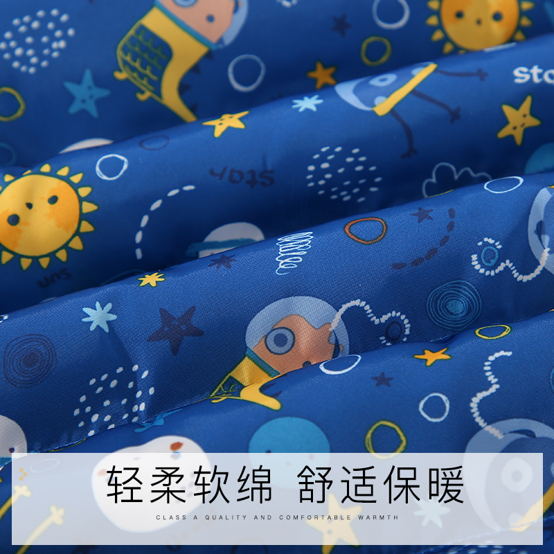 猫人新款童装女童冬装棉袄宝宝外套洋气婴儿连帽棉服外套潮衣