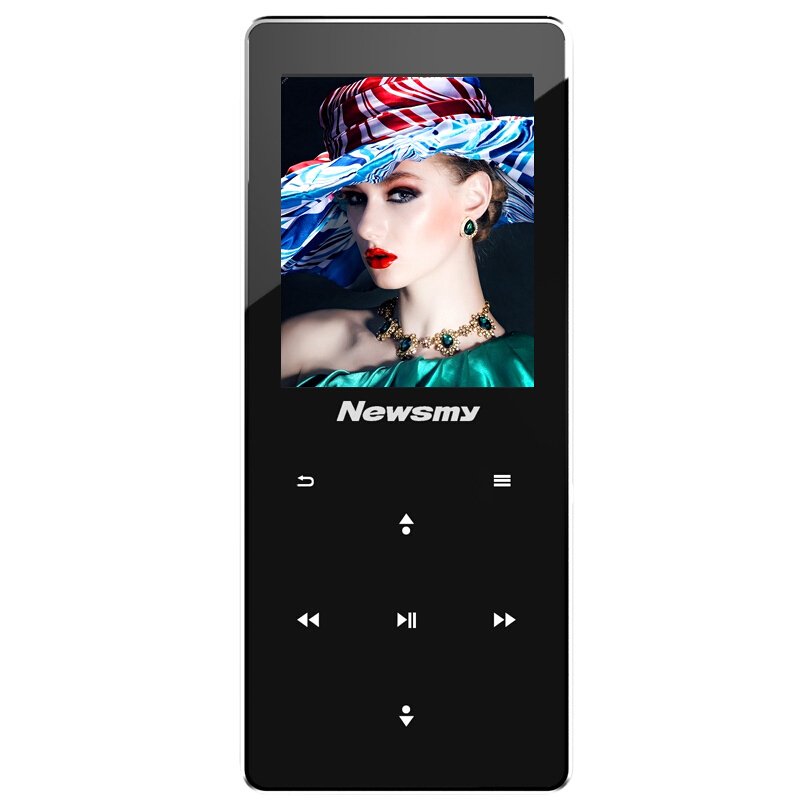 纽曼mp3播放器 A66蓝牙版 8GB 灰色 迷你插卡随身听 无损录音 视频 电子书