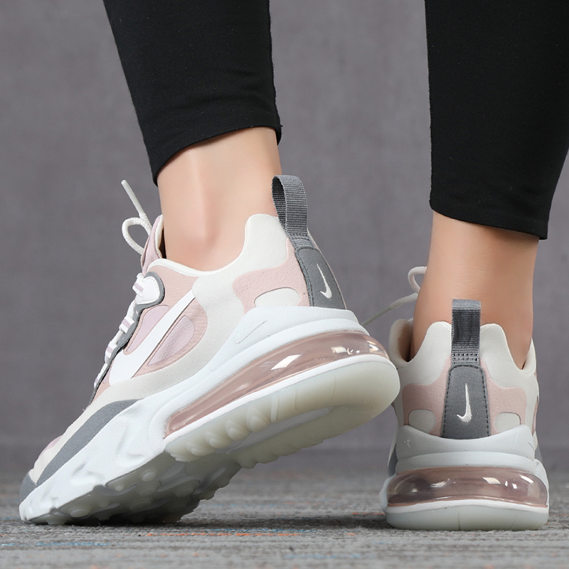 Nike/耐克 女鞋 2020年新款AIR MAX 270 REACT气垫缓震运动轻便鞋跑步鞋 CI3899-500
