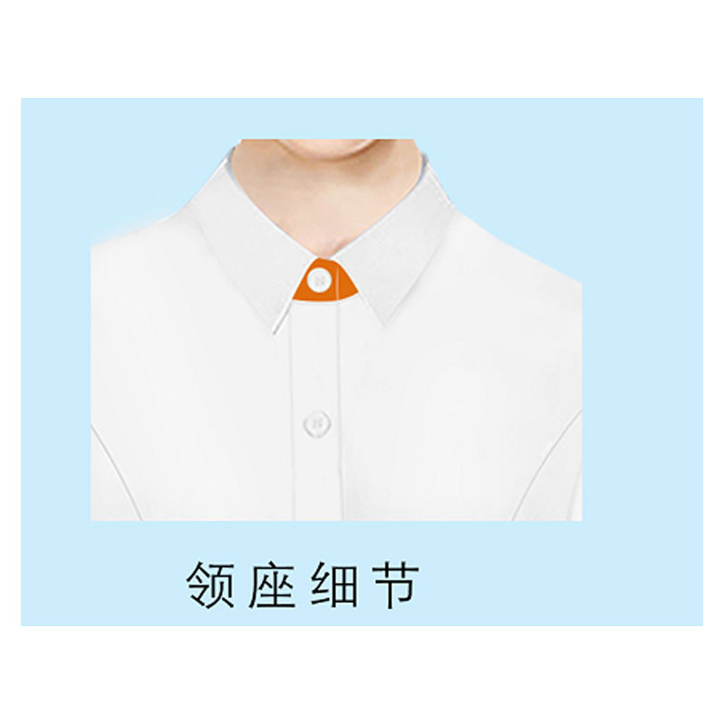 云之润女款短袖衬衣(60%棉,40%涤纶)