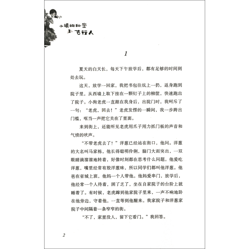 [正版]飞行人 宋耀珍 绘画漫画连环画卡通故事少儿 儿童文学 中学生小学生文学读本 儿童书籍 儿童读本 希望出版社小镇的