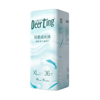 小鹿叮叮羽柔婴儿拉拉裤XXL32片超薄透气训练裤秋冬宝宝尿不湿