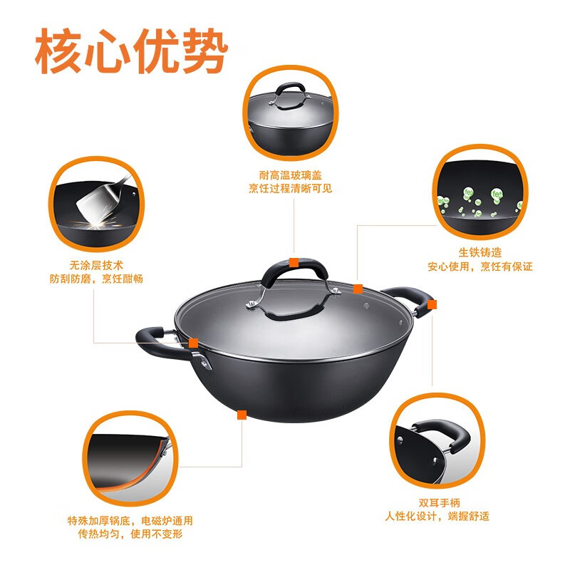 苏泊尔SUPOR多功能智能电压力锅5L大容量一键操作智能烹饪健康不粘内胆时尚简约设计高清大图