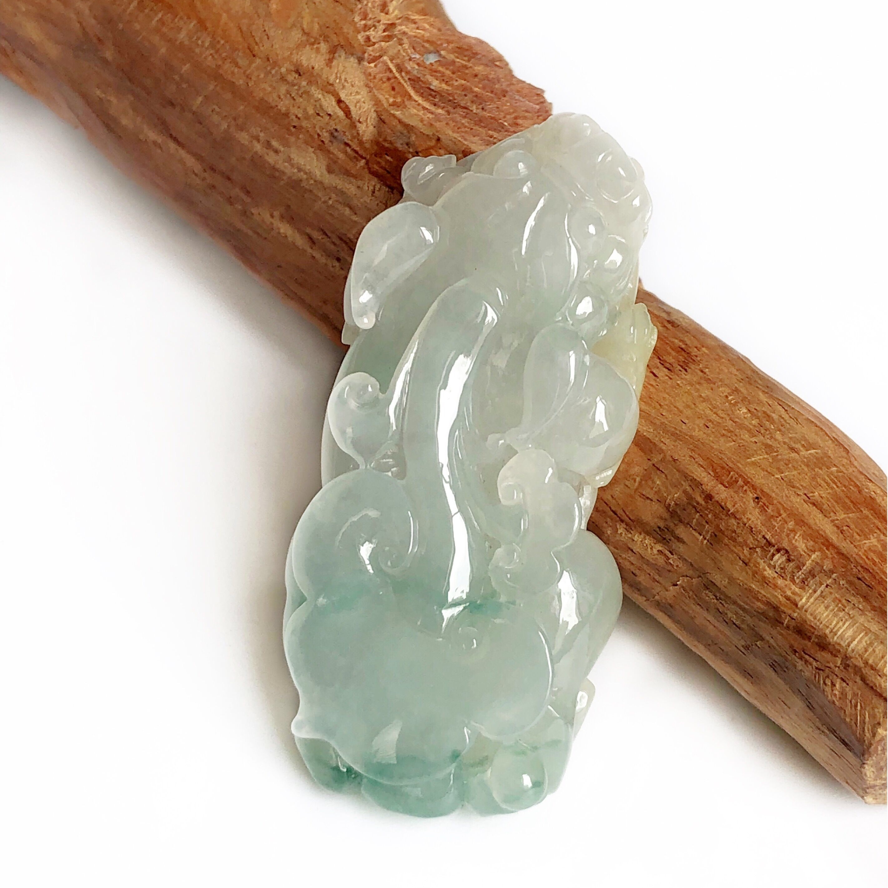 缘源珠宝天然a货翡翠吊坠冰糯底黄翡貔貅翡翠吊坠男女玉坠挂件附送