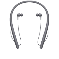 索尼(SONY)WI-H700 (灰黑色)颈挂式无线立体声蓝牙耳机 贴心磁扣 来电震动提醒