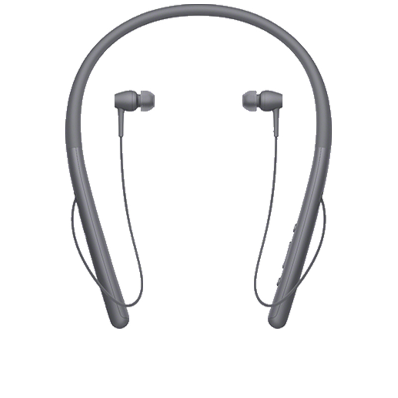 索尼(SONY)WI-H700 (灰黑色)颈挂式无线立体声蓝牙耳机 贴心磁扣 来电震动提醒