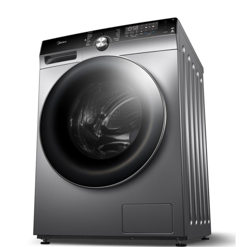 美的(Midea)MG100K1 全自动滚筒洗衣机 10公斤 家用变频 直驱电机 除菌蒸汽洗 不带烘干