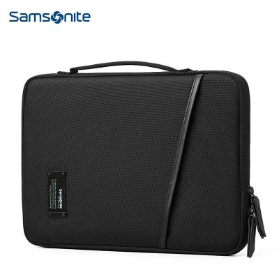 新秀丽(Samsonite)电脑包手提包男女商务背包公文包苹果华为笔记本电脑包13/14/15.6 13寸保护套BP5*09005