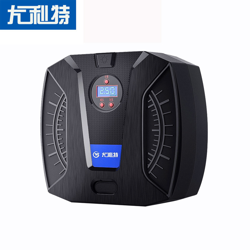 尤利特(UNIT)车载充气泵汽车用点烟器电源直流12V 照明功能补胎功能胎测功能打气泵 数显预设款 YD-371B