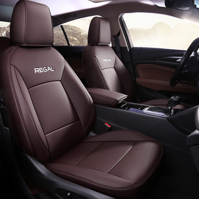 座套2019款17别克新君威全革汽车坐垫四季通用座椅套标准版咖啡色平