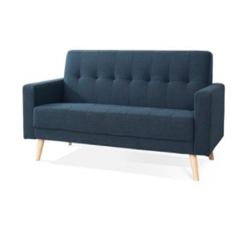 侨蓝登休闲办公布艺沙发ld831三人沙发