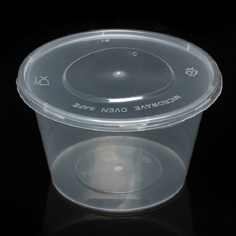 一次性圆形餐盒1000ml1000个