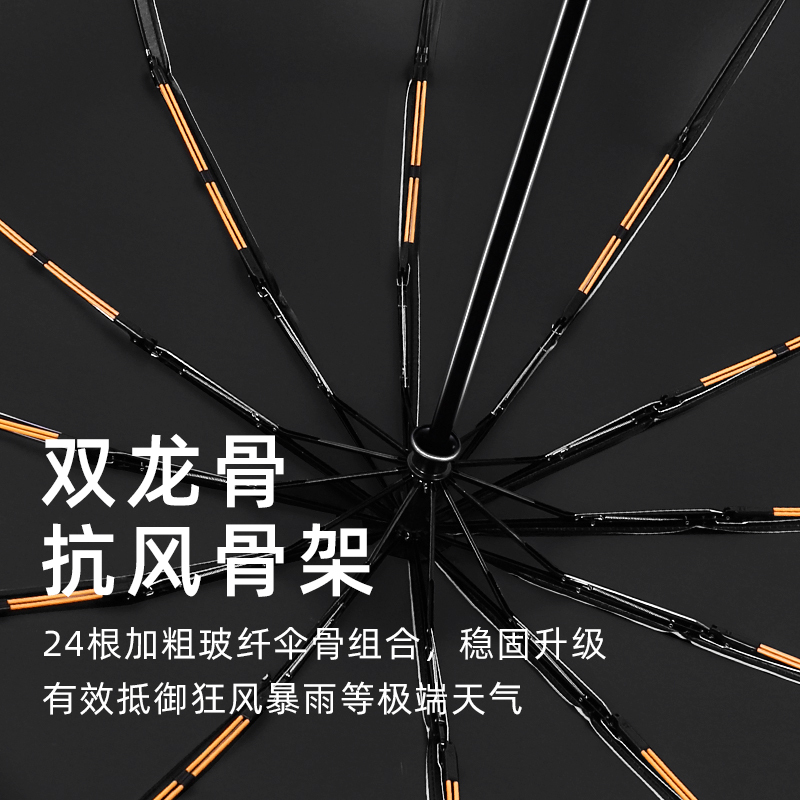 全自动雨伞男士晴雨两用伞大号折叠太阳伞女抗风暴雨专用伞遮阳伞