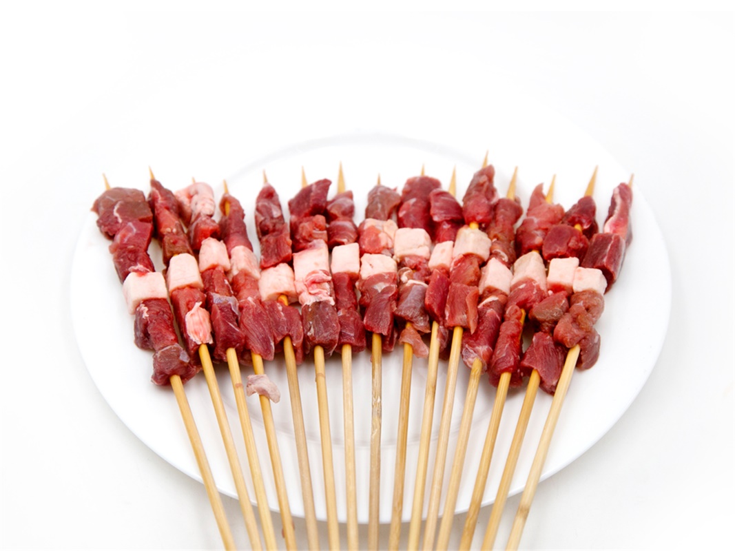 游牧御品 大漠驼肉串组合装 200g *2袋 阿拉善大漠戈壁骆驼肉 烧烤食材 BBQ