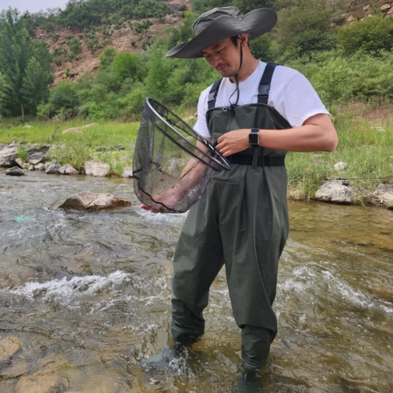 卓凡舒 防水雨裤 前后加高灰绿色尼龙 件高清大图