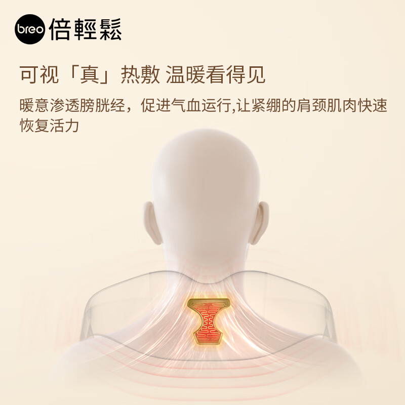 倍轻松Z6颈椎按摩器按摩披肩肩颈按摩器斜方肌腿腰颈部按摩仪器高清大图