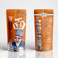 绿卡葱油口味手工拉面(挂面) 非油炸 方便速食面 拌面
