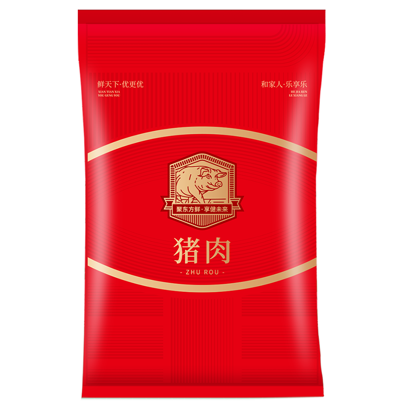 鲜禾鲜鲜黑猪肉礼盒C款3600g.高清大图