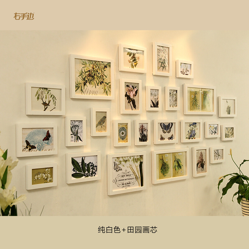 照片墙客厅大尺寸创意相片墙框挂墙相框墙组合