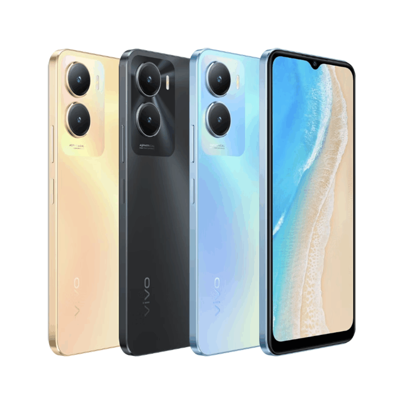 原封]vivo Y35 冰云蓝8GB+128GB 天玑700八核双卡5G 5000毫安大