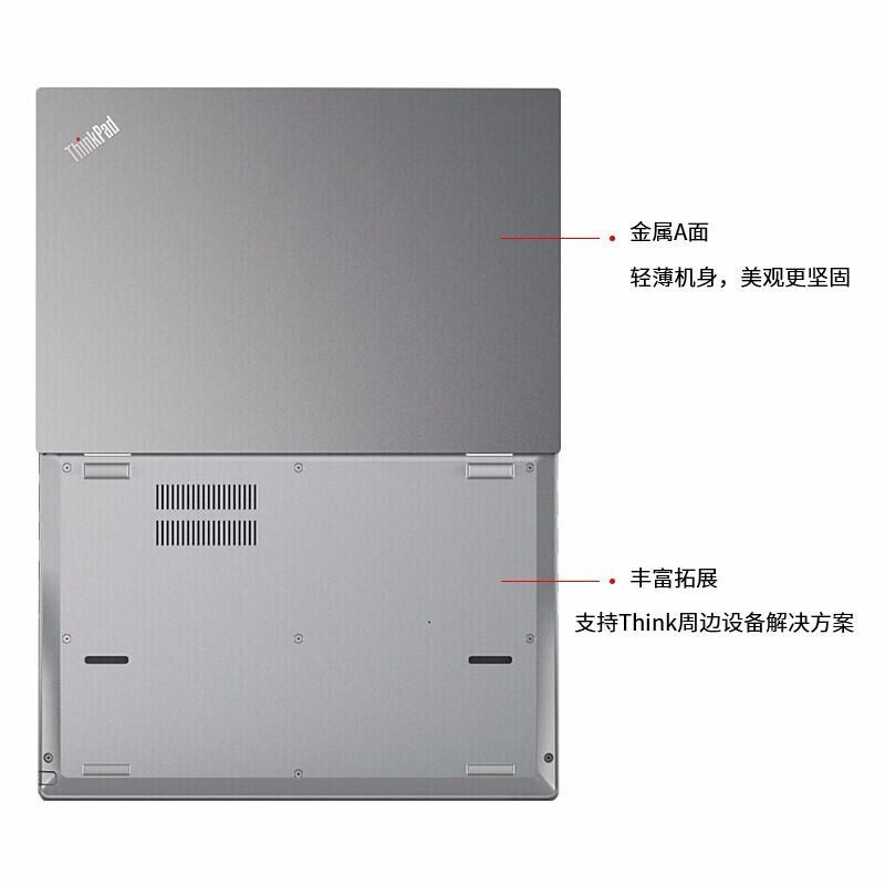 联想ThinkPad S2-2020(03CD)第十代英特尔®酷睿™i5 13.3英寸轻薄本笔记本电脑 i5-10210U 8G双通道 512G+32G傲腾系统加速器FHD