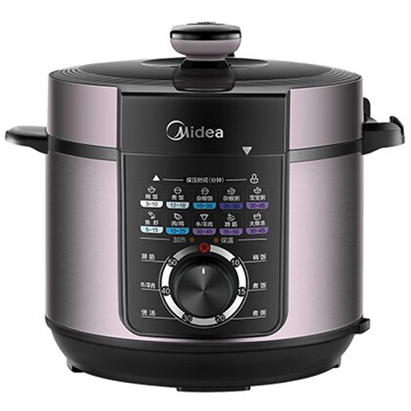 美的电压力锅5L双胆多功能煮饭煲汤MY-YL50X3-102R