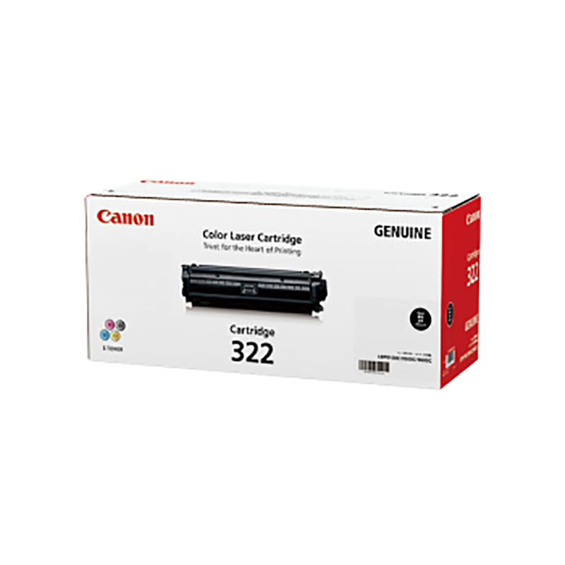 佳能(Canon)硒鼓CRG322 BK 黑色标准容量(适用机型LBP9100Cdn)