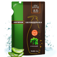 滋源(seeyoung) 无患子保湿滋养洗头水补充装235ml(中干性头皮适用)