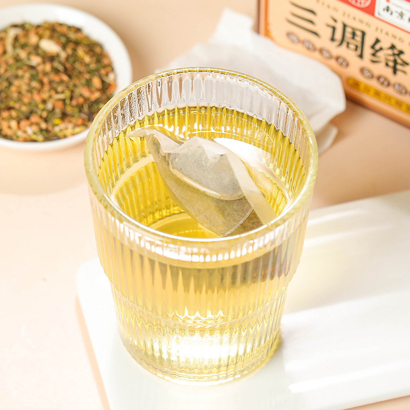 [2盒] 同仁堂三调绛绛茶 山楂葛根牛蒡根甘草杜仲雄决明子橘皮花玉米须茶养生茶花茶官方旗舰店高清大图